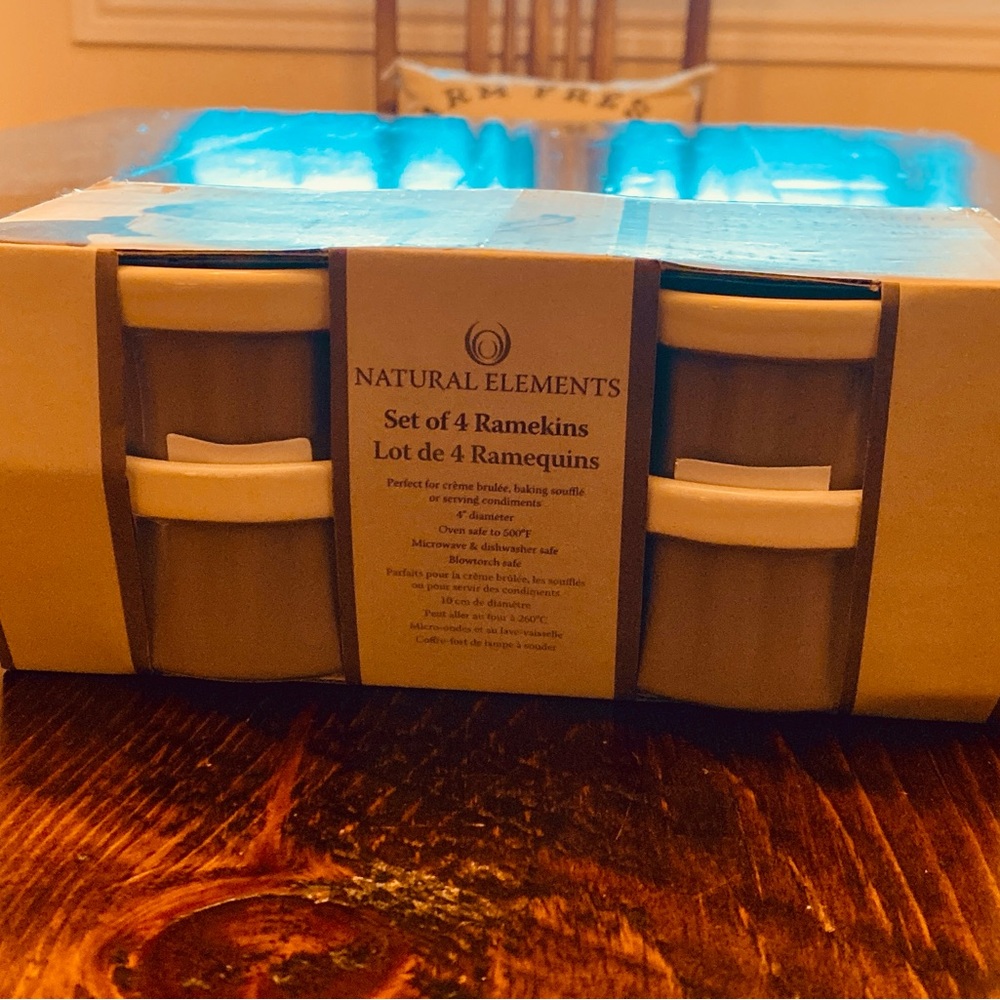 Brand New in Box Set of 4 Ramekins